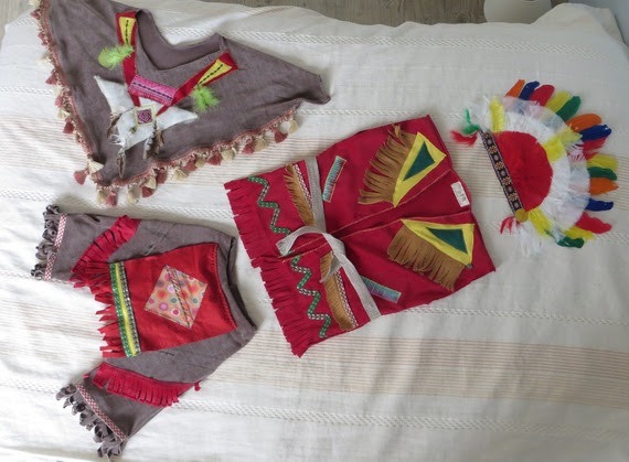 costume d'indien enfant 1B2F