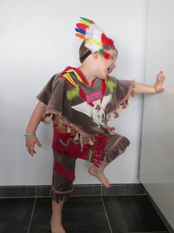 costume d'indien enfant 1B2F