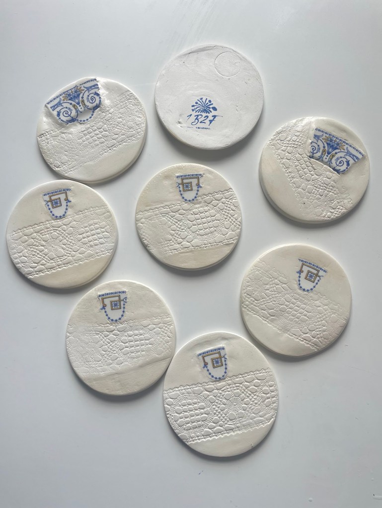 Sous Verres Catherine 1B2F - 1 brin 2 folie