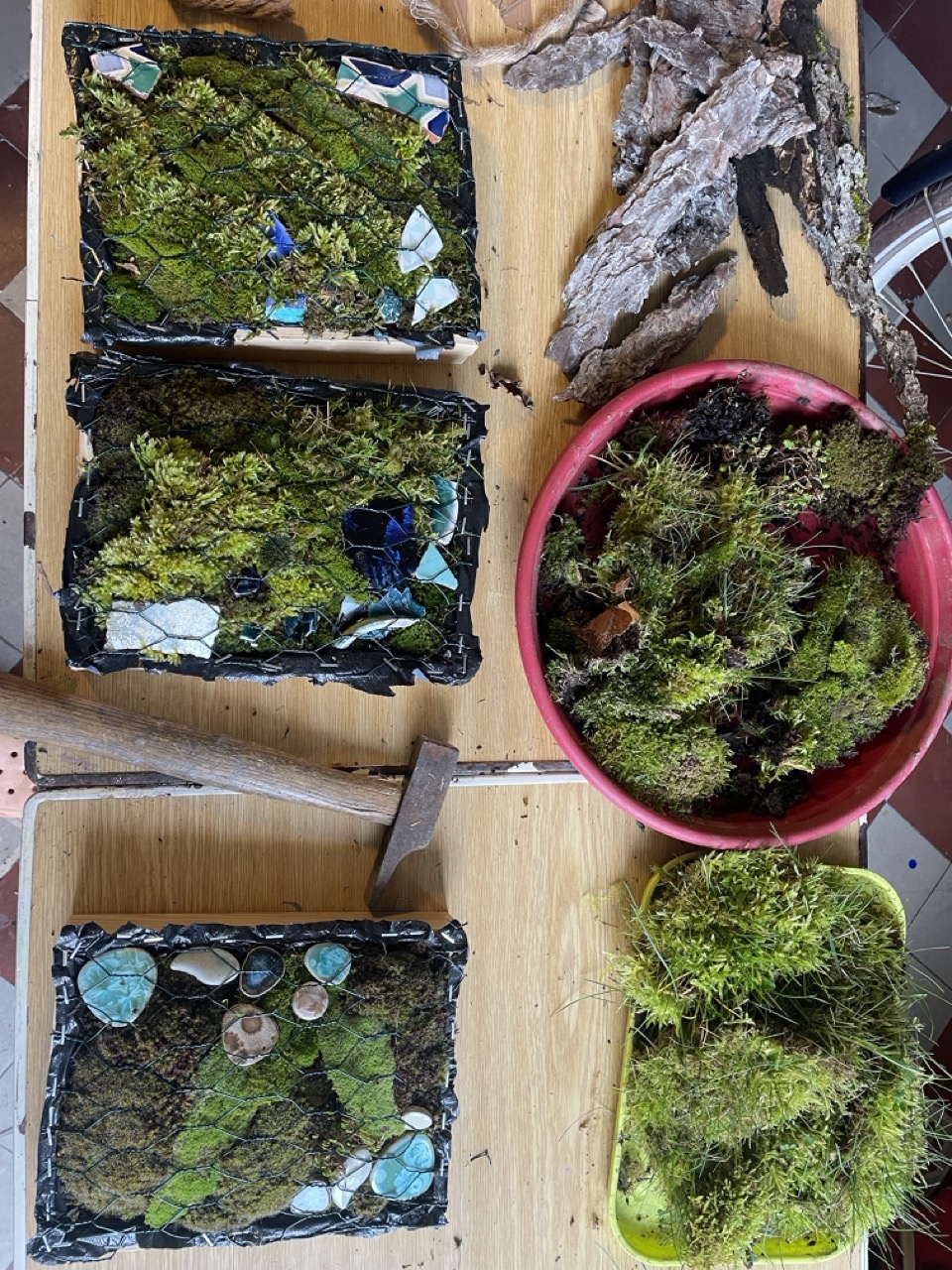 Tableaux végétaux "Linda" - 1 Brin 2 Folie