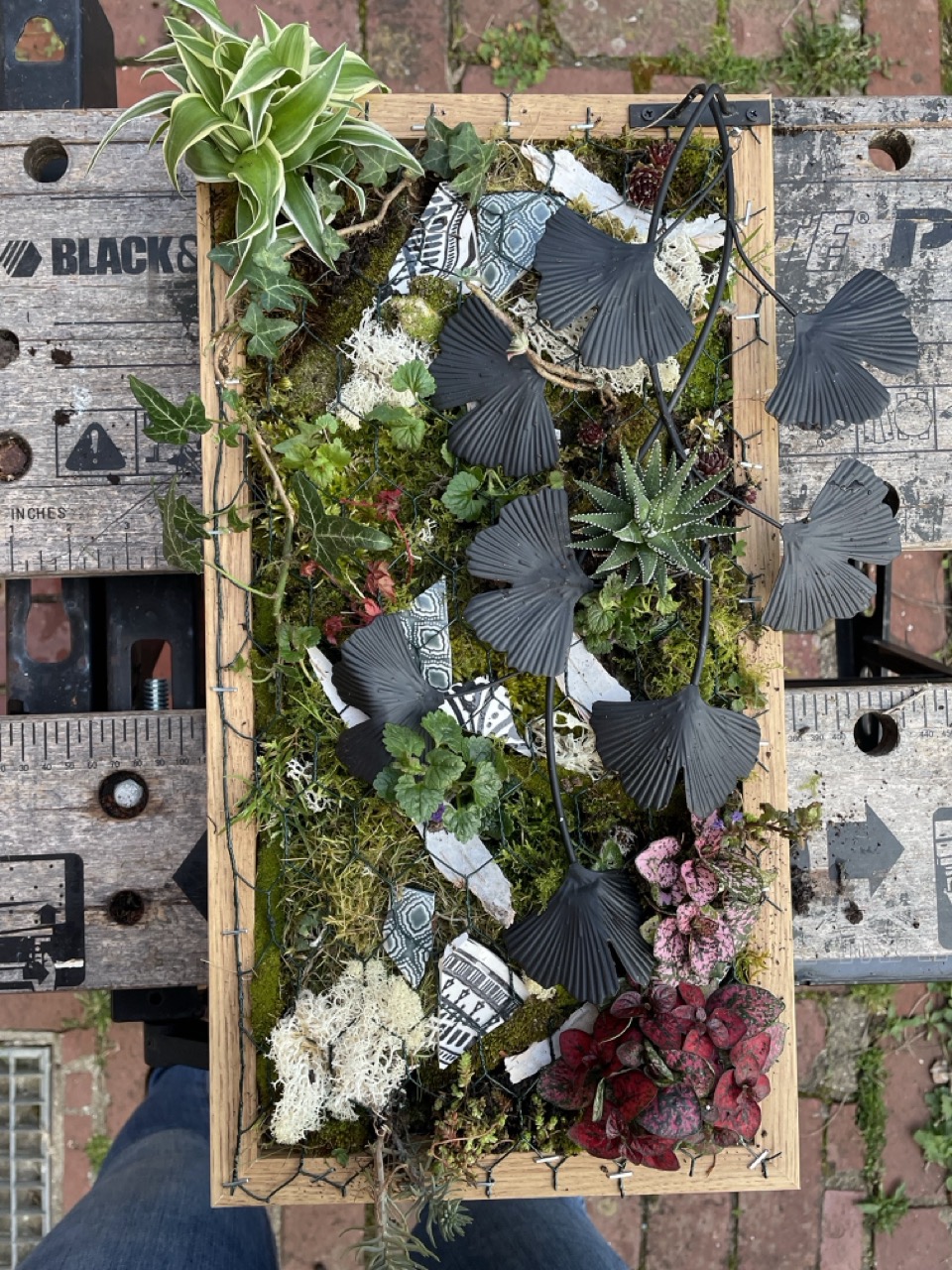 Tableaux végétaux "Linda" - 1 Brin 2 Folie