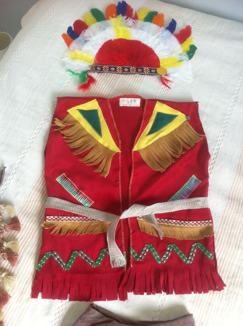costume d'indien enfant 1B2F