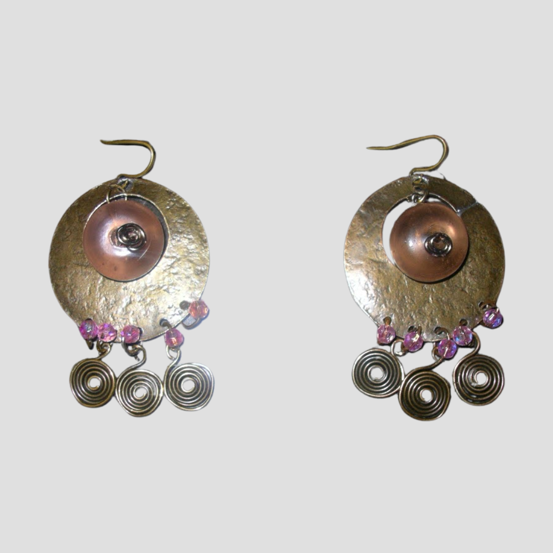 boucles oreille up en up cycling - 1B2F