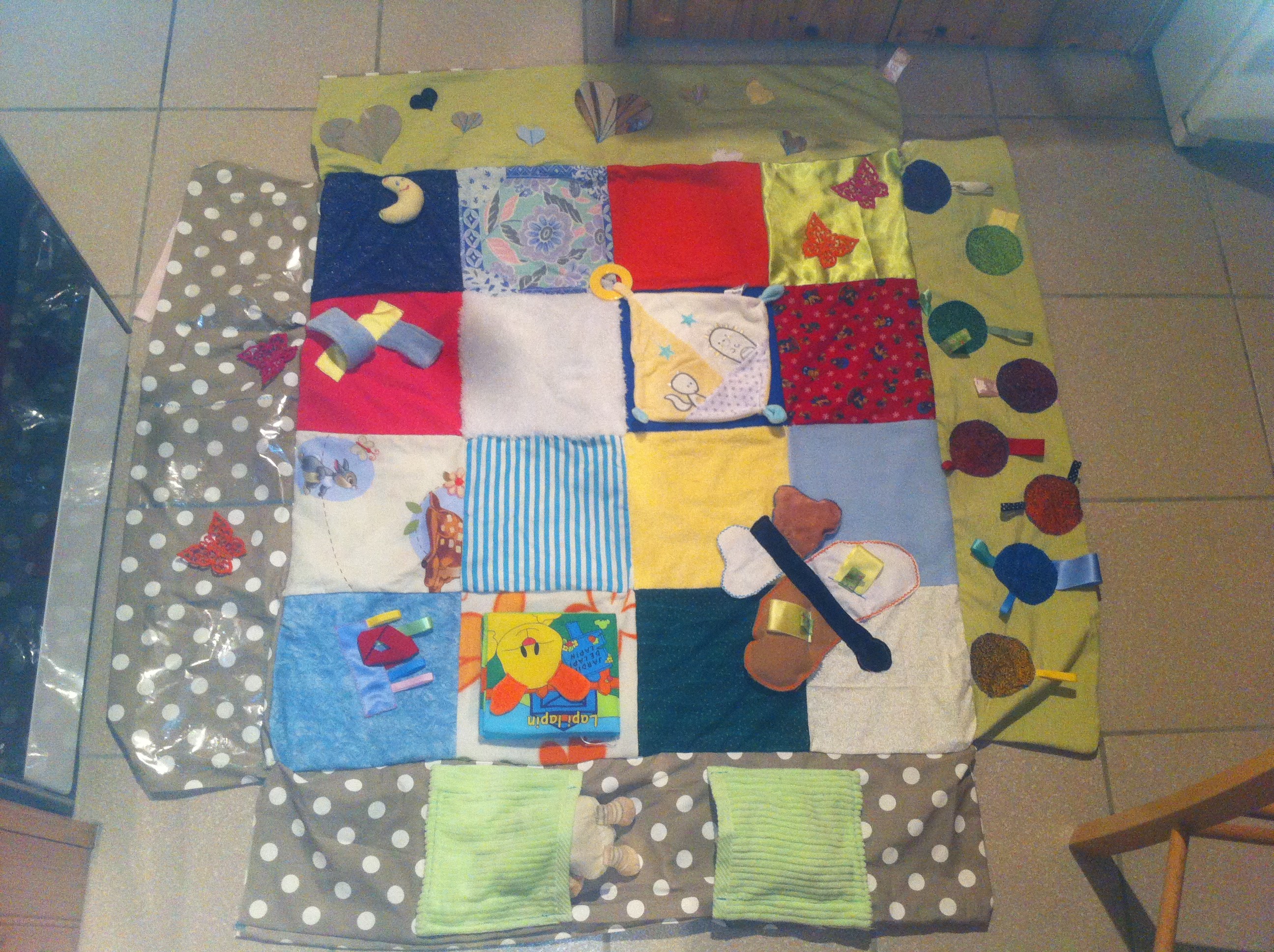 Tapis d'éveil 1brin 2 folie créations