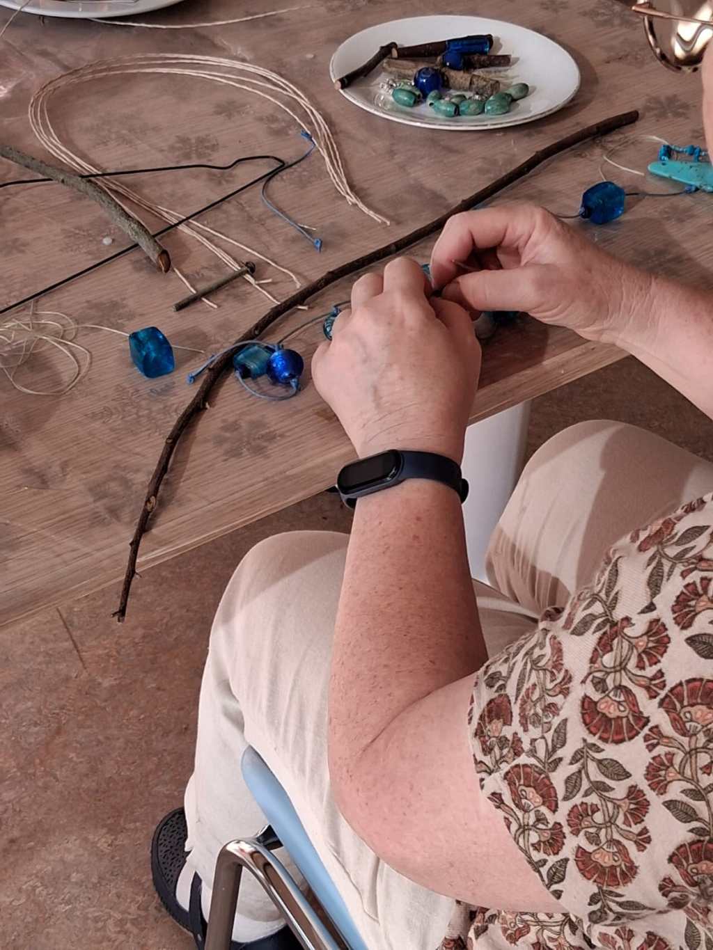 Atelier bijoux de jardin, recyclant, up-cycling 1B2F et Maison de Ther