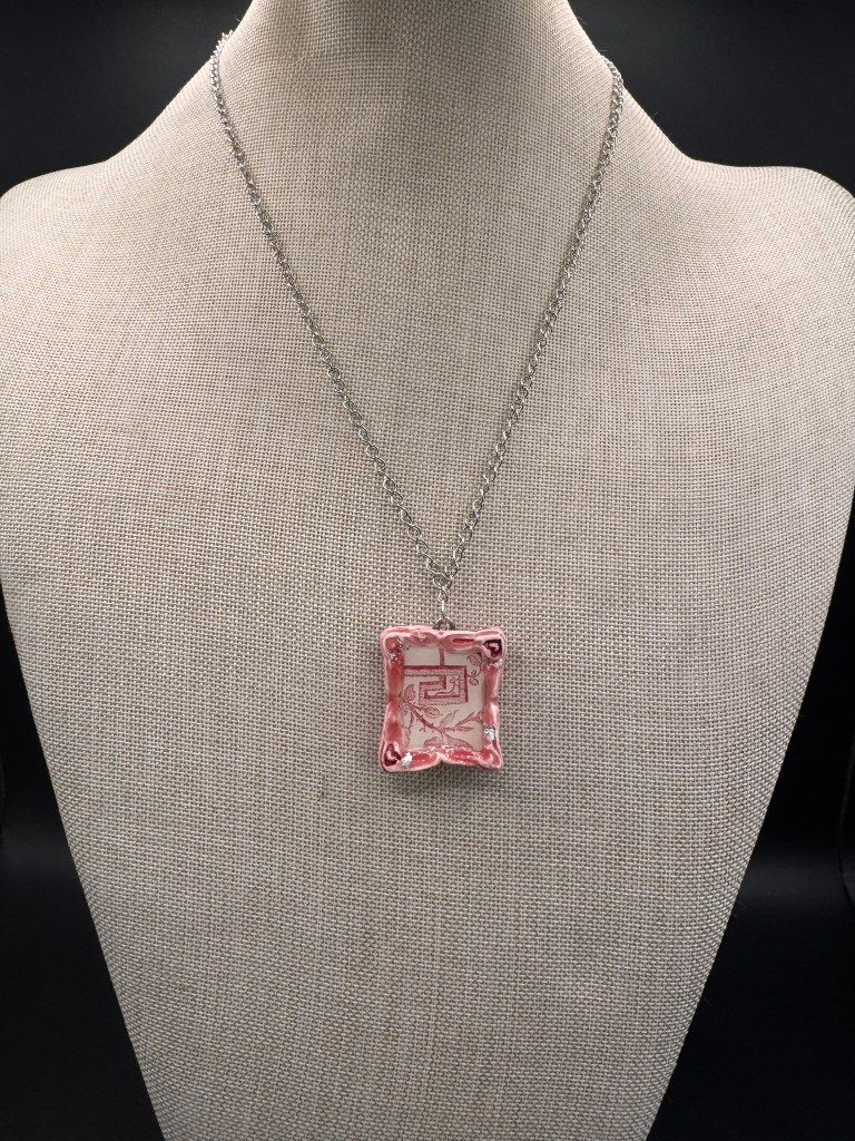 Collier en céramique recyclée 1B2F créations