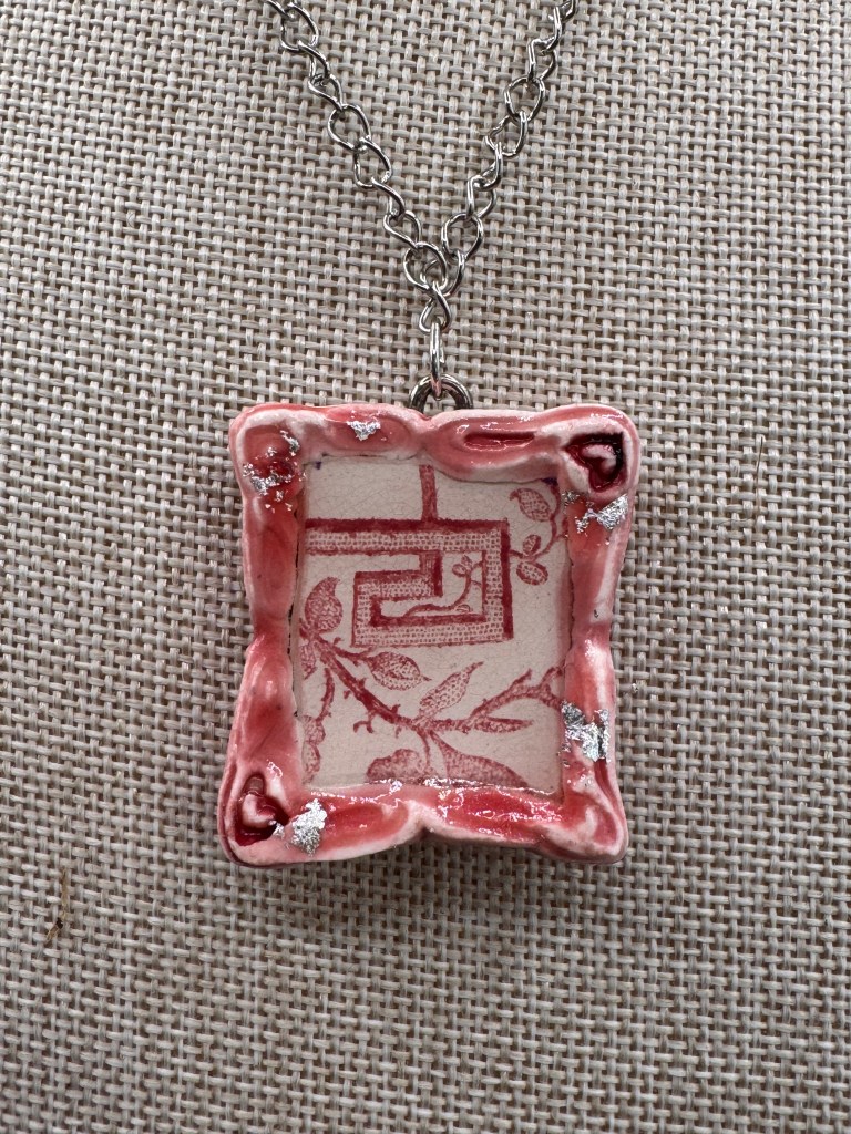 Collier en céramique recyclée 1B2F créations
