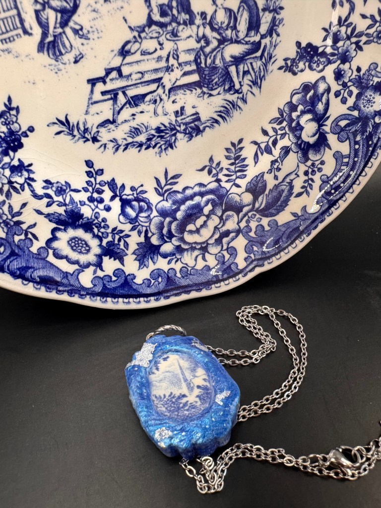 Collier en céramique recyclée 1B2F créations