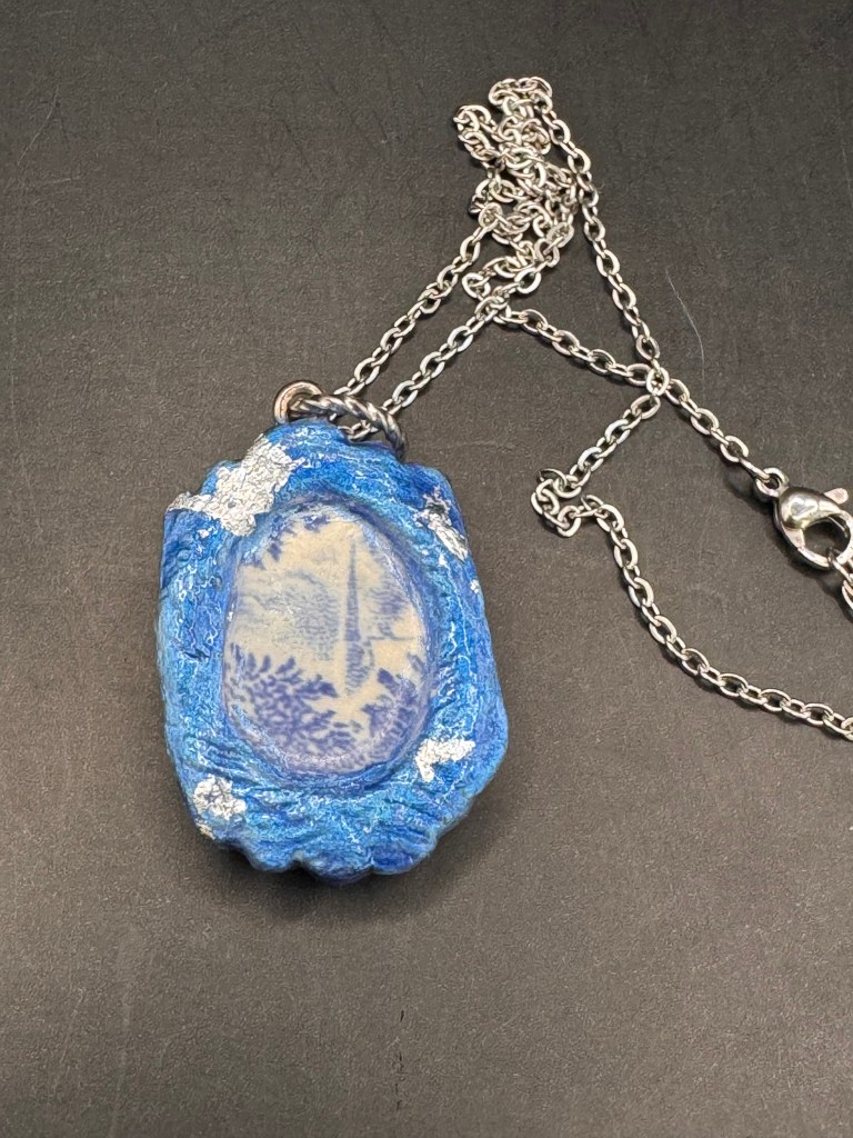 Collier en céramique recyclée 1B2F créations