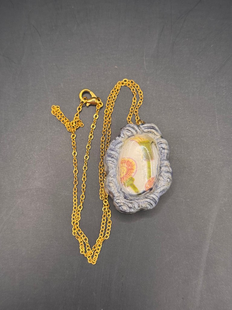 Collier en céramique recyclée 1B2F créations