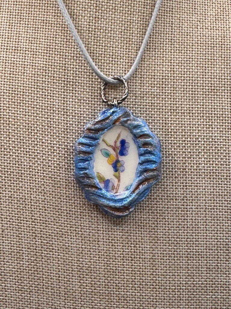 Collier en céramique recyclée 1B2F créations