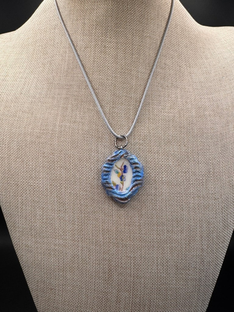 Collier en céramique recyclée 1B2F créations