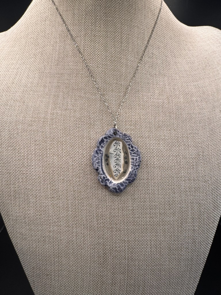 Collier en céramique recyclée 1B2F créations