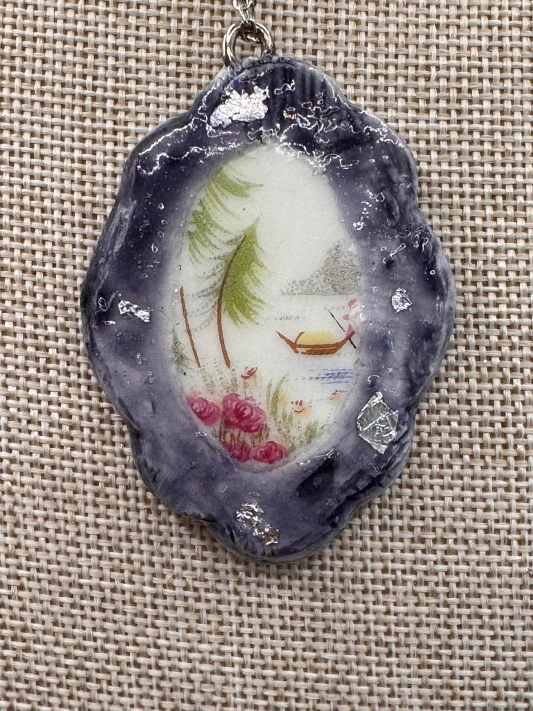 Collier en céramique recyclée 1B2F créations