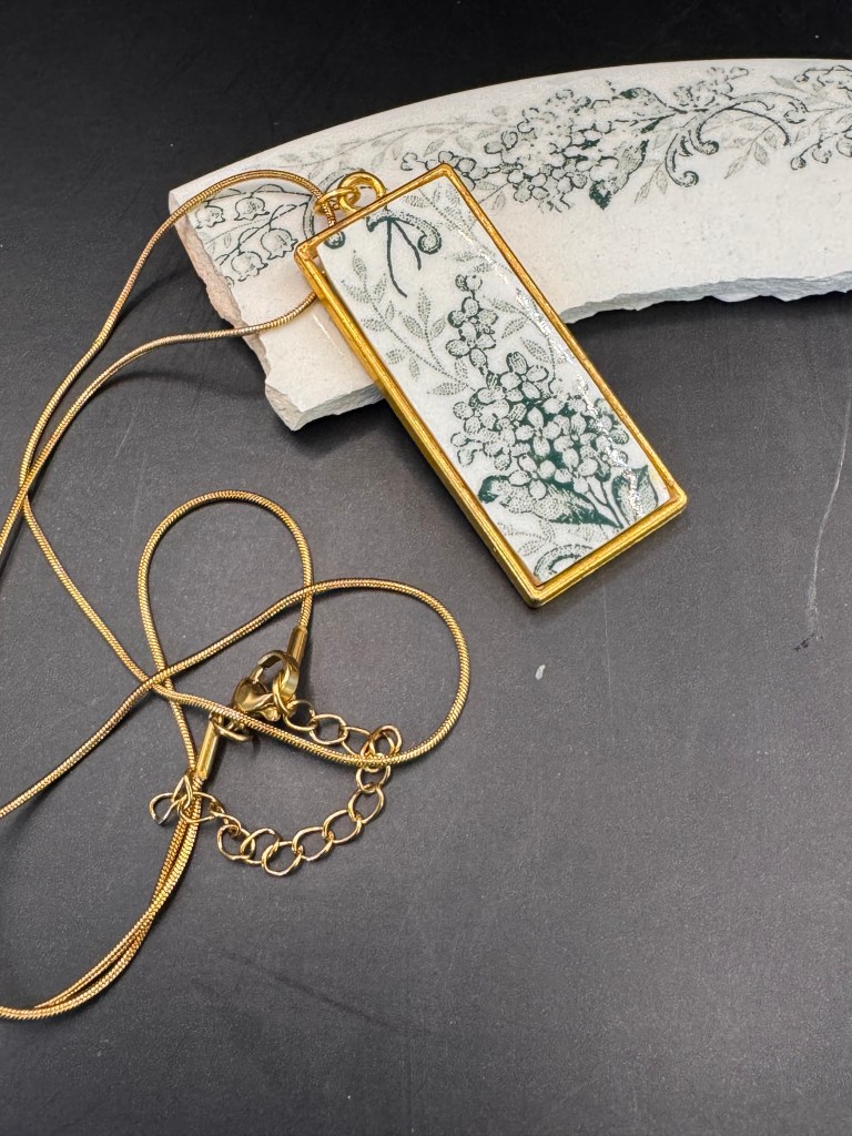 Collier en céramique recyclée 1B2F créations
