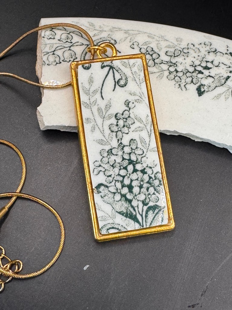 Collier en céramique recyclée 1B2F créations