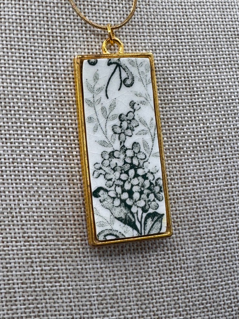 Collier en céramique recyclée 1B2F créations