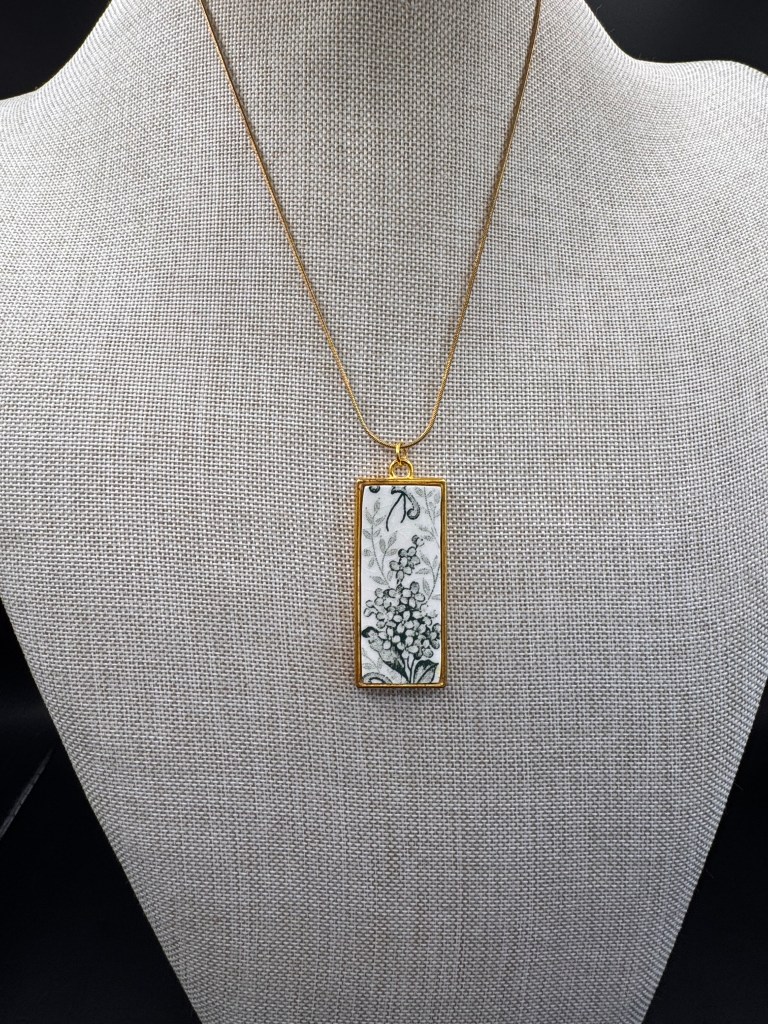 Collier en céramique recyclée 1B2F créations