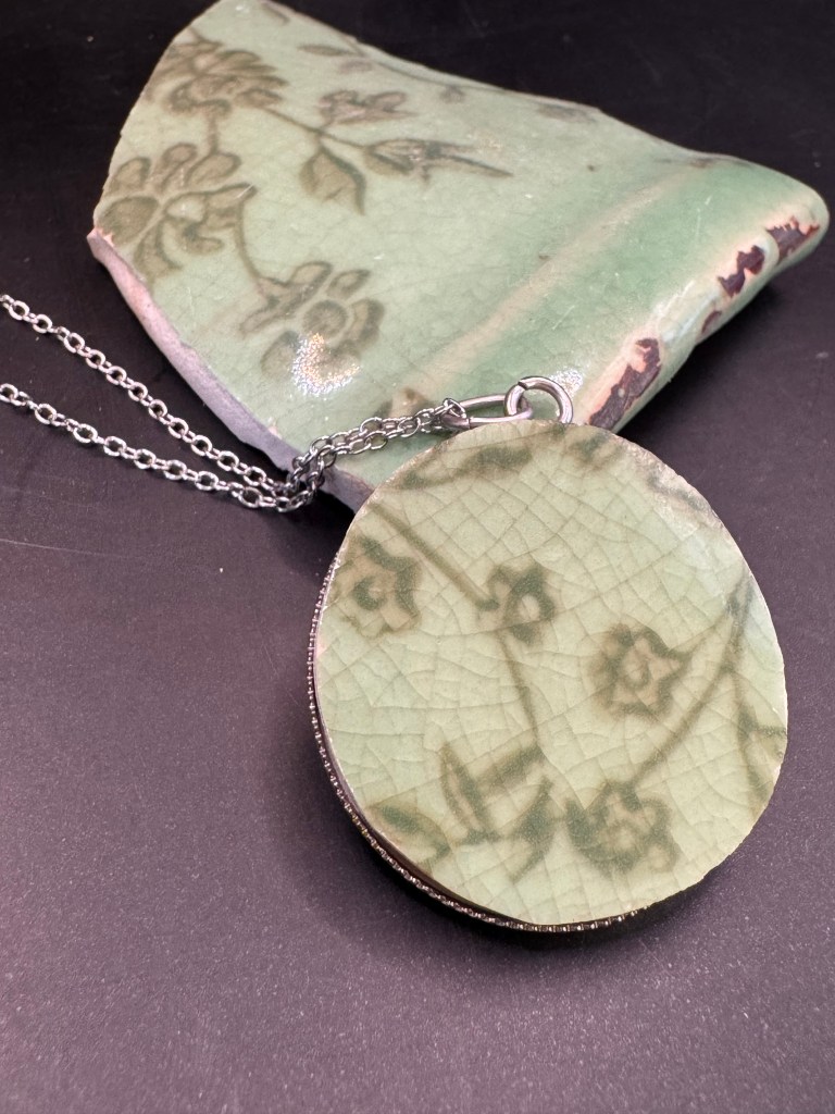Collier en céramique recyclée 1B2F créations