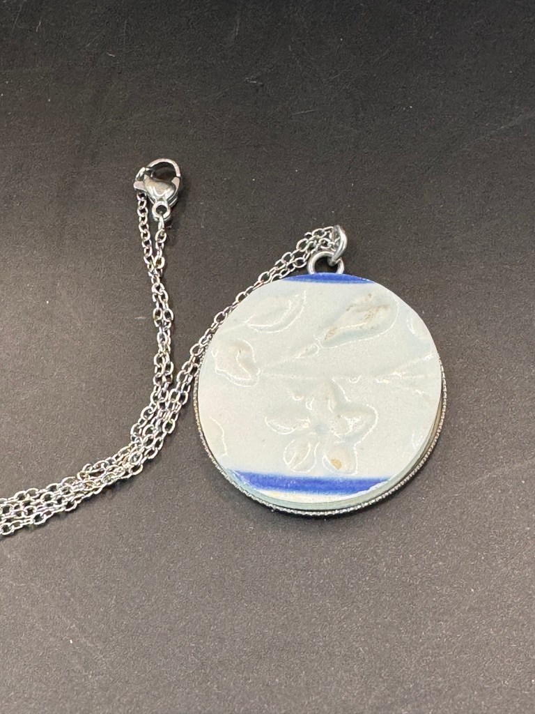 Collier en céramique recyclée 1B2F créations