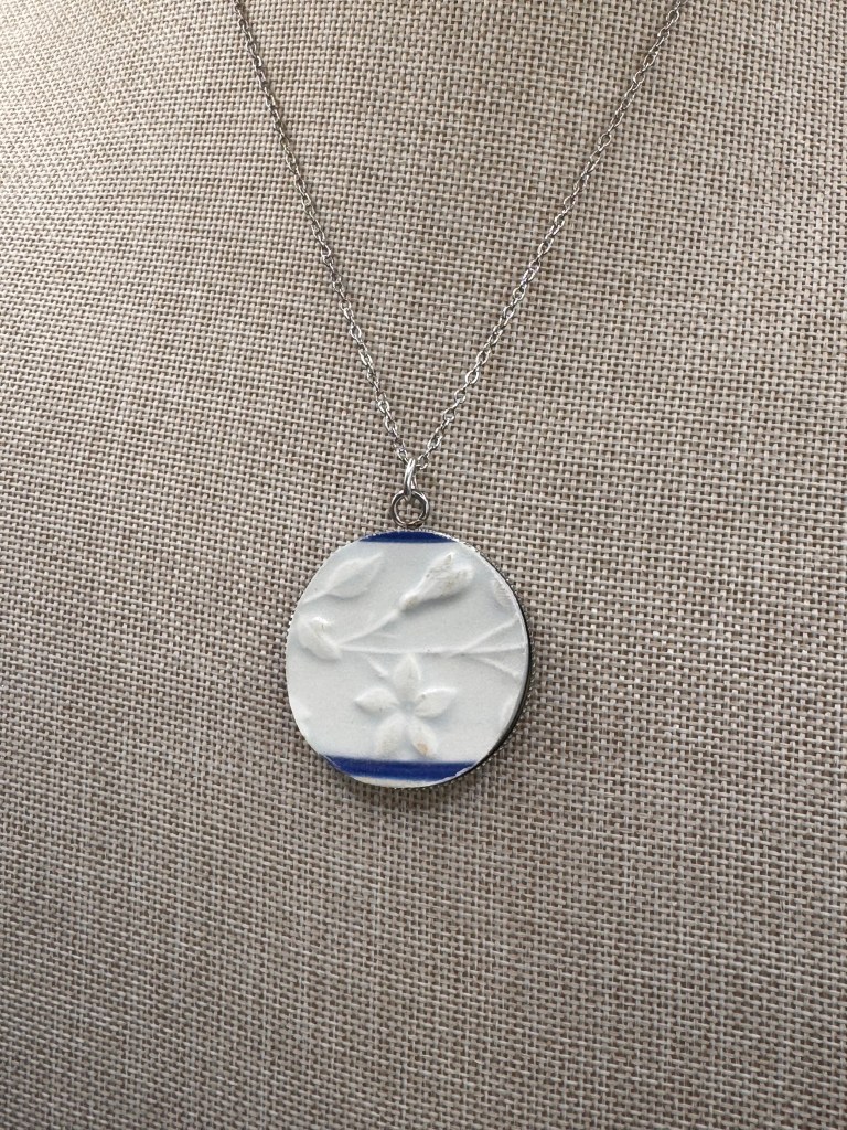 Collier en céramique recyclée 1B2F créations