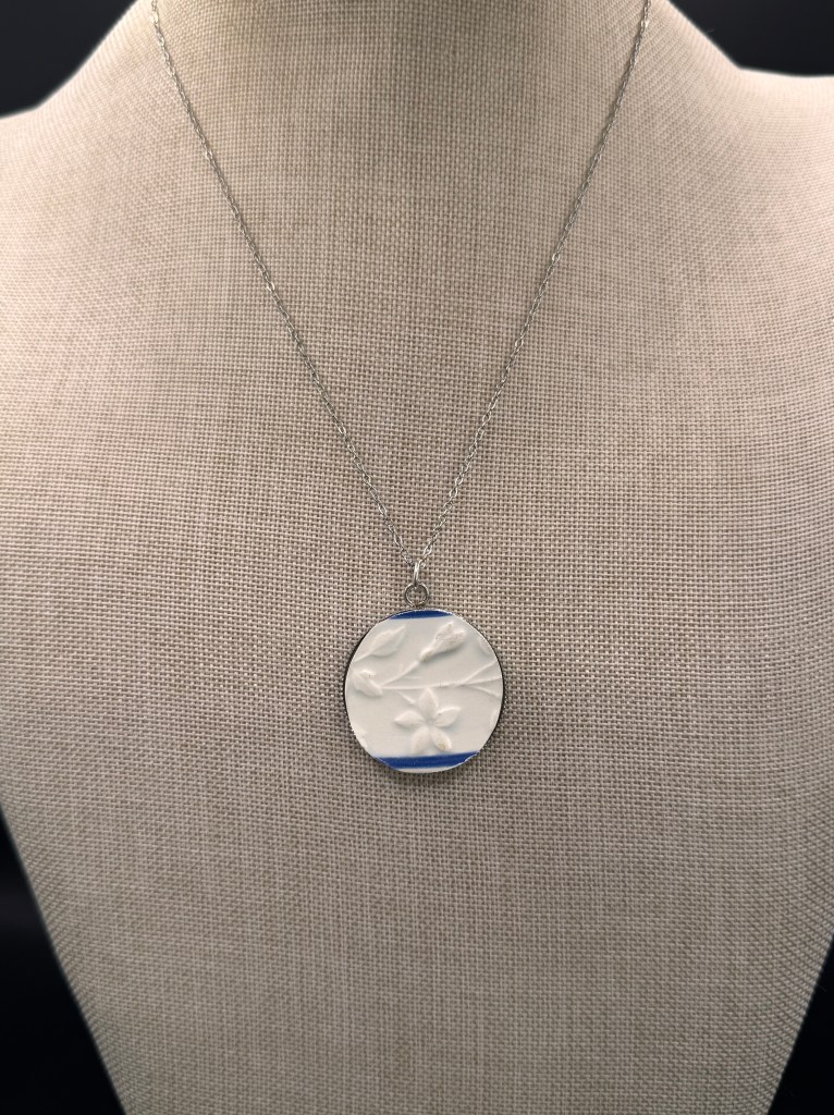 Collier en céramique recyclée 1B2F créations
